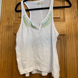 Hollister beaded tank